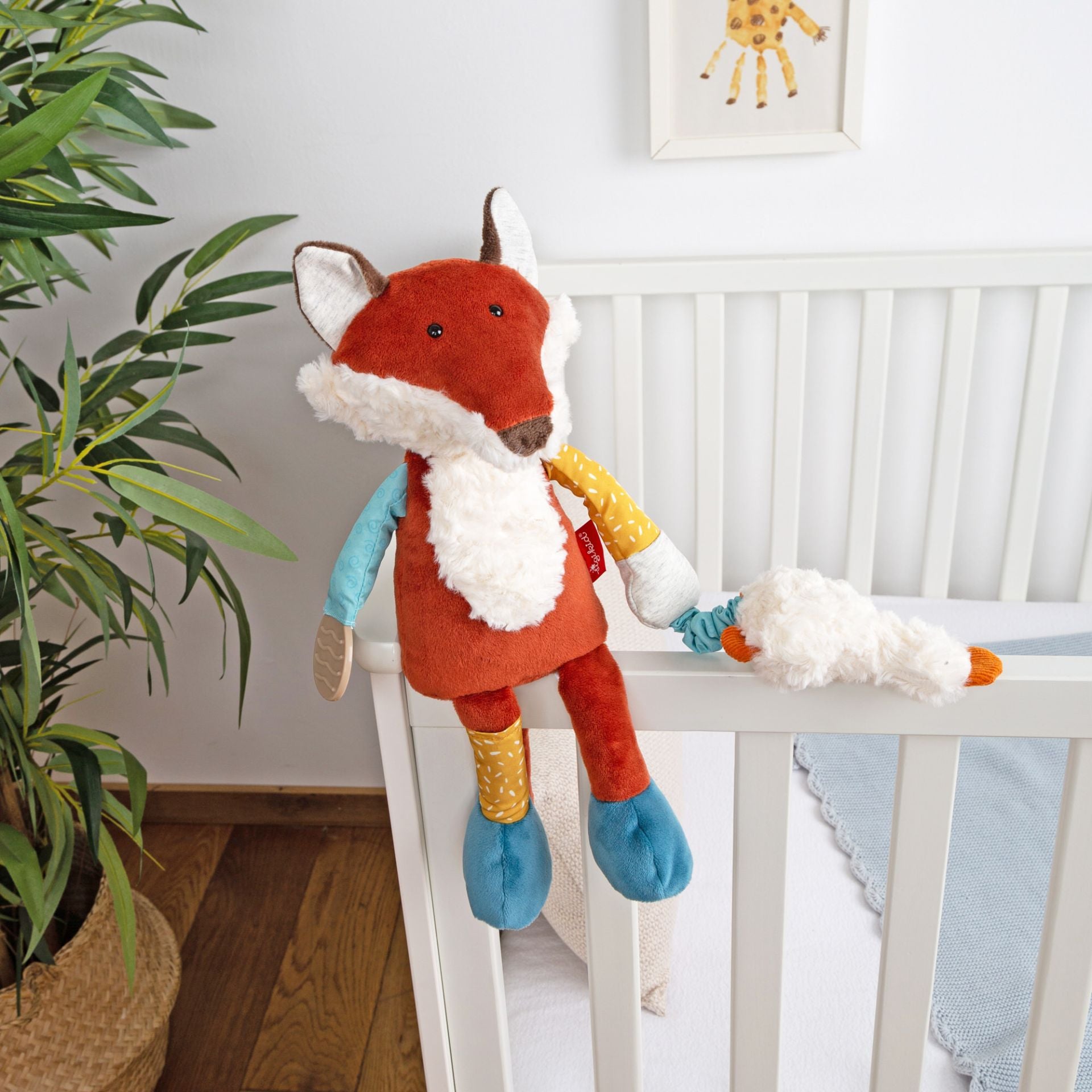 Volpe delle attività vibrante 30 cm Sigikid