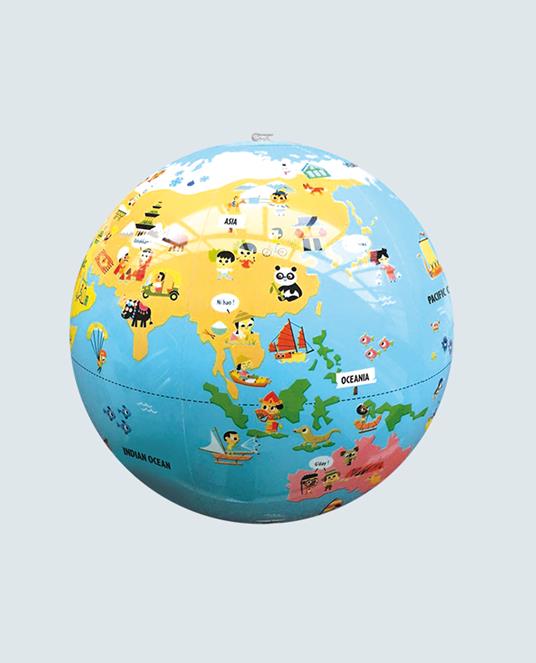 Mappamondo gonfiabile 30 cm CALY