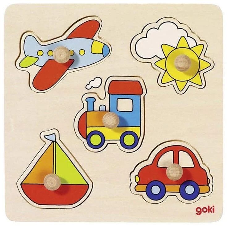 Assortimento, puzzle con pomelli