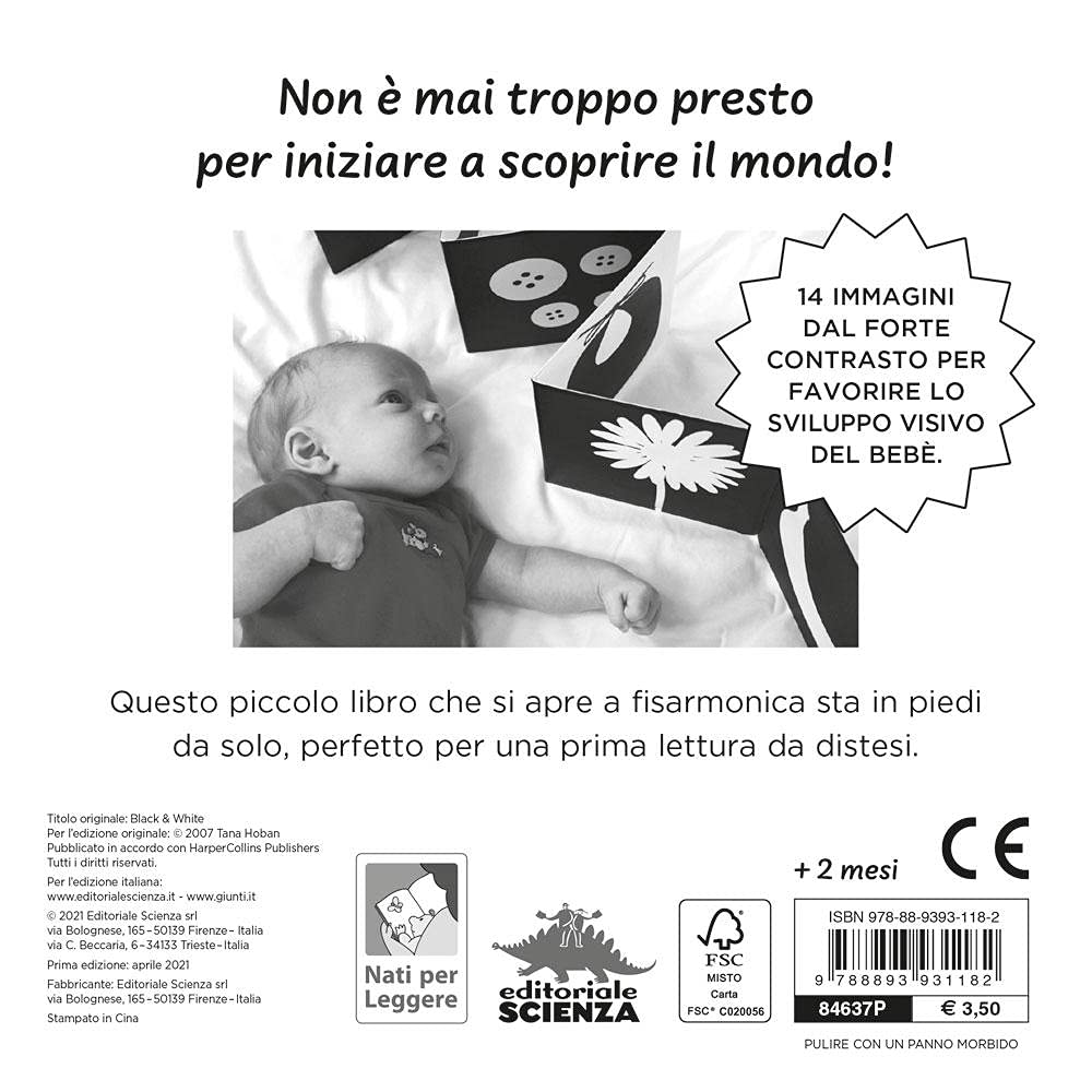 Bianco e nero - Libro per neonati