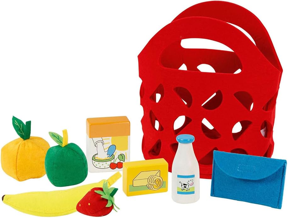 Borsa shopping in feltro con accessori Goki