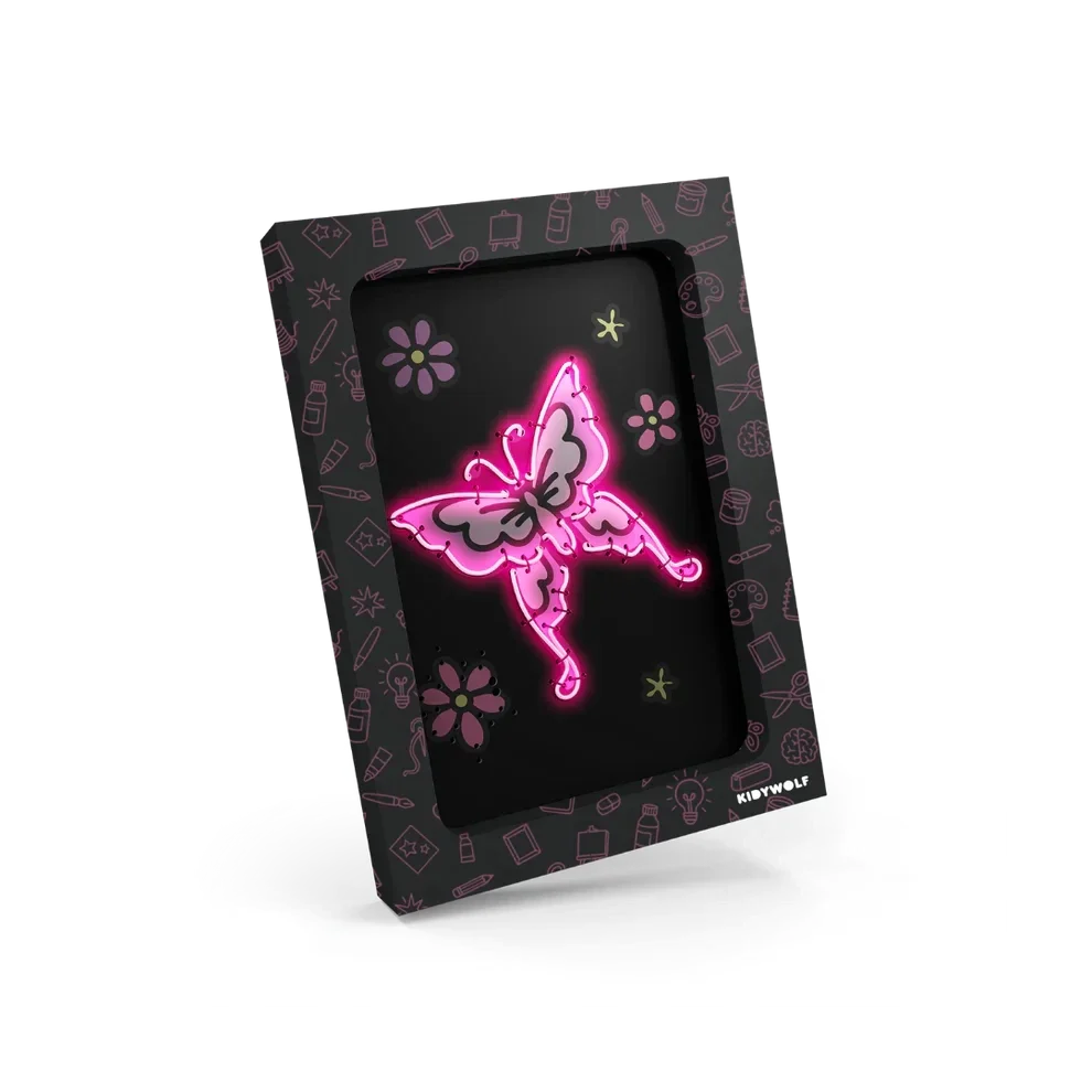 Kit bricolage neon rosa Kidywolf