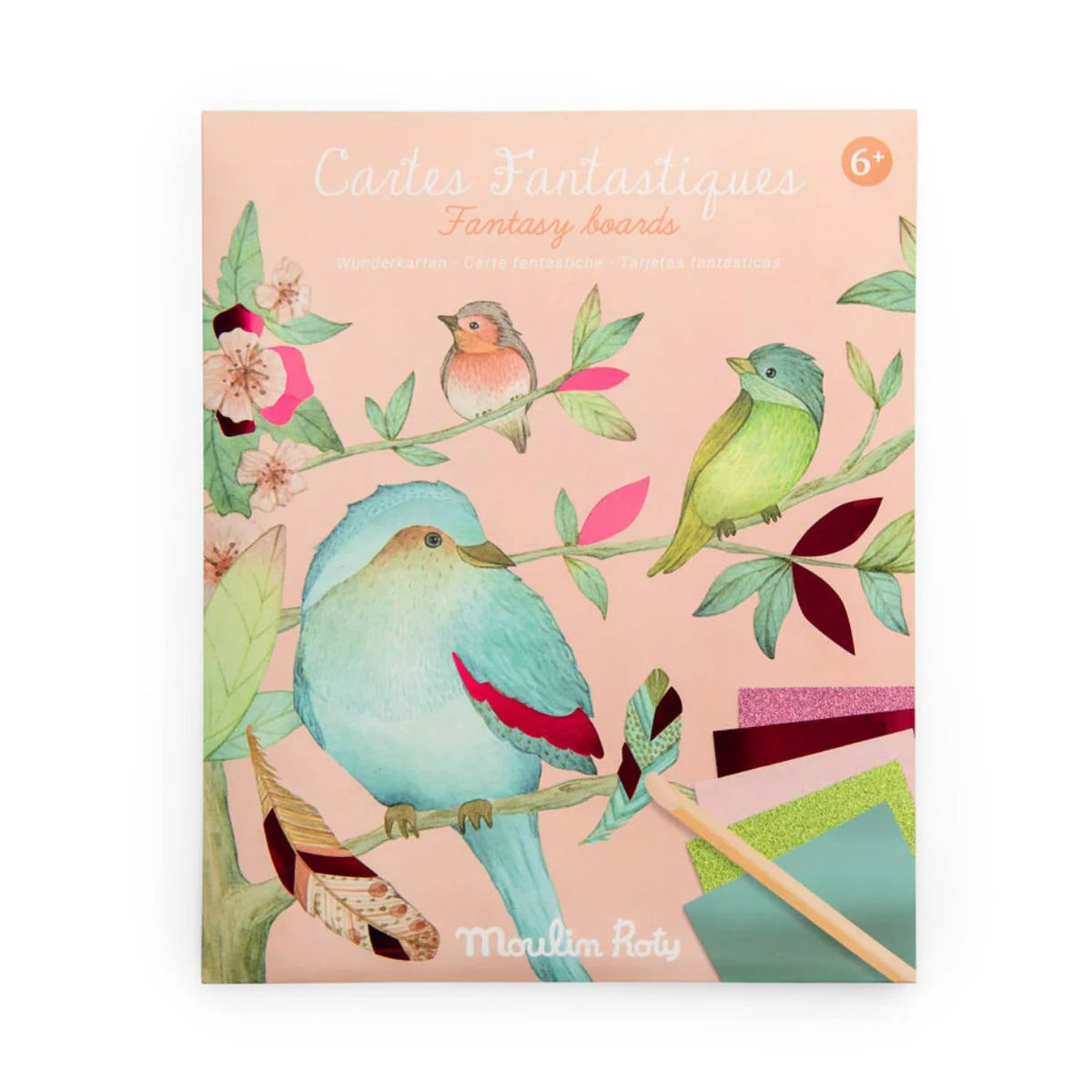 Carte fantastiche da decorare Les Rosalies - Moulin Roty