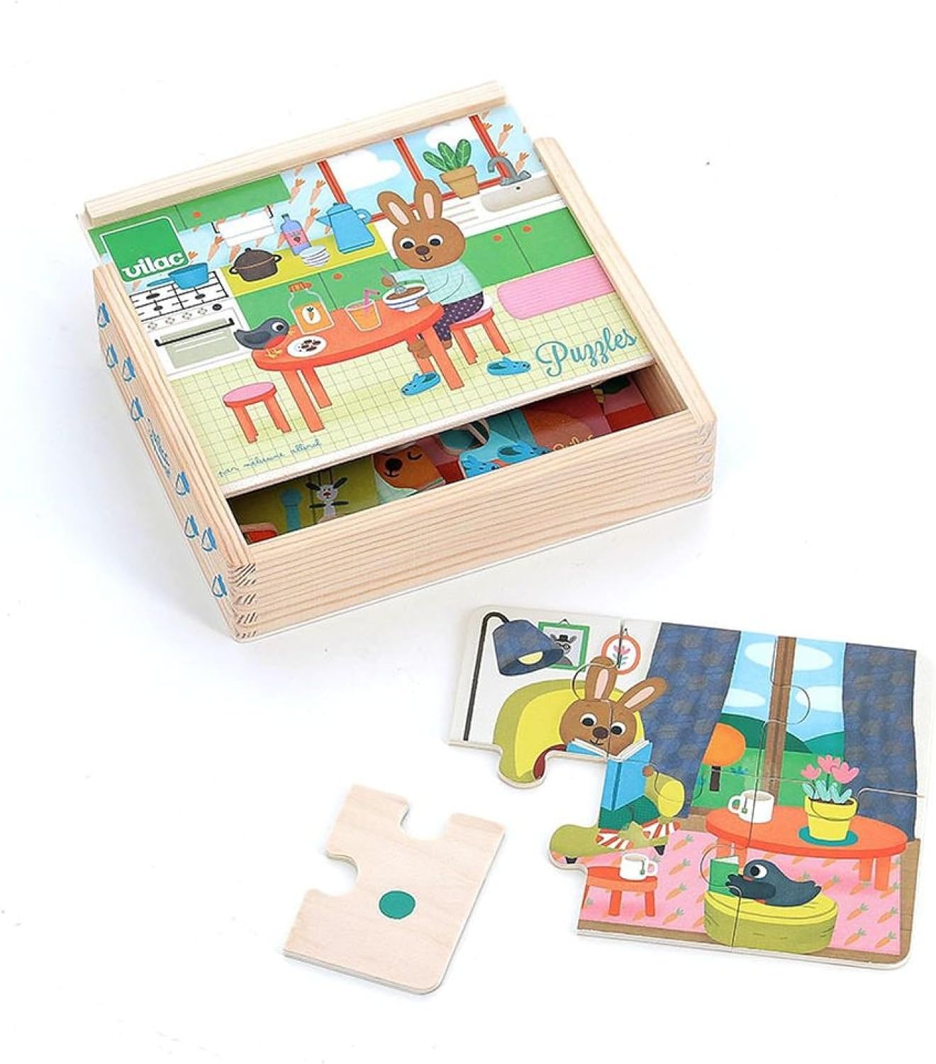 Puzzle progressivo casa Vilac 2+