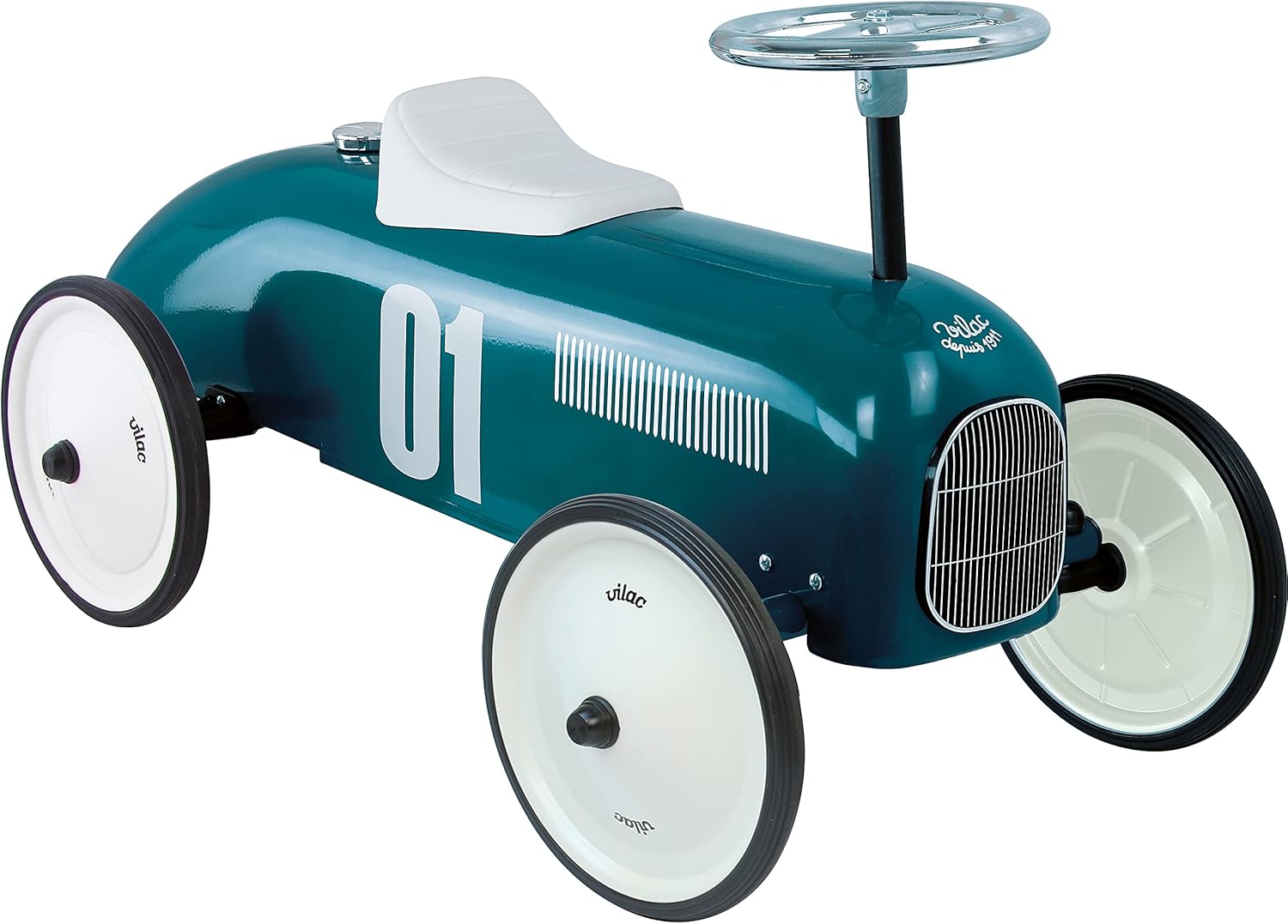 Auto vintage blu Vilac 1+