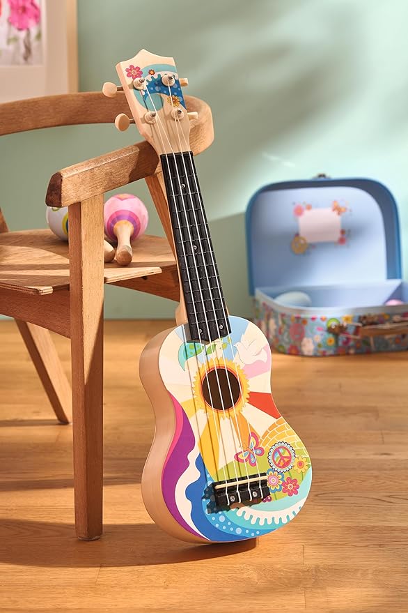 Chitarra flower power Goki