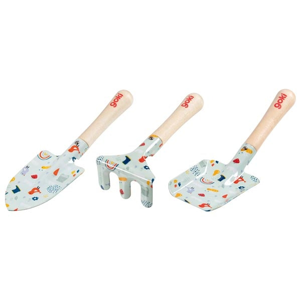 Set attrezzi da giardino primavera Goki