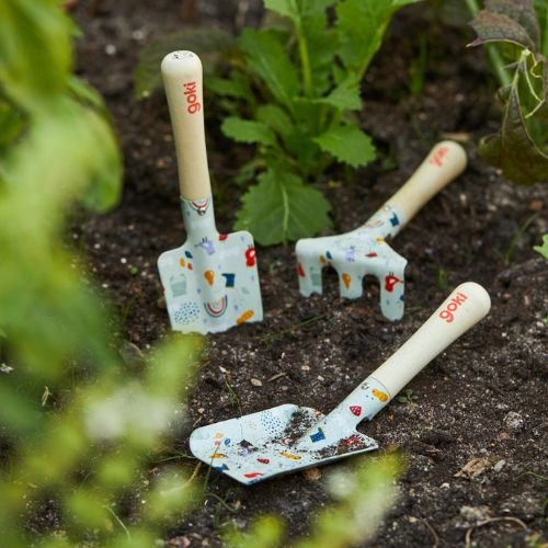 Set attrezzi da giardino primavera Goki