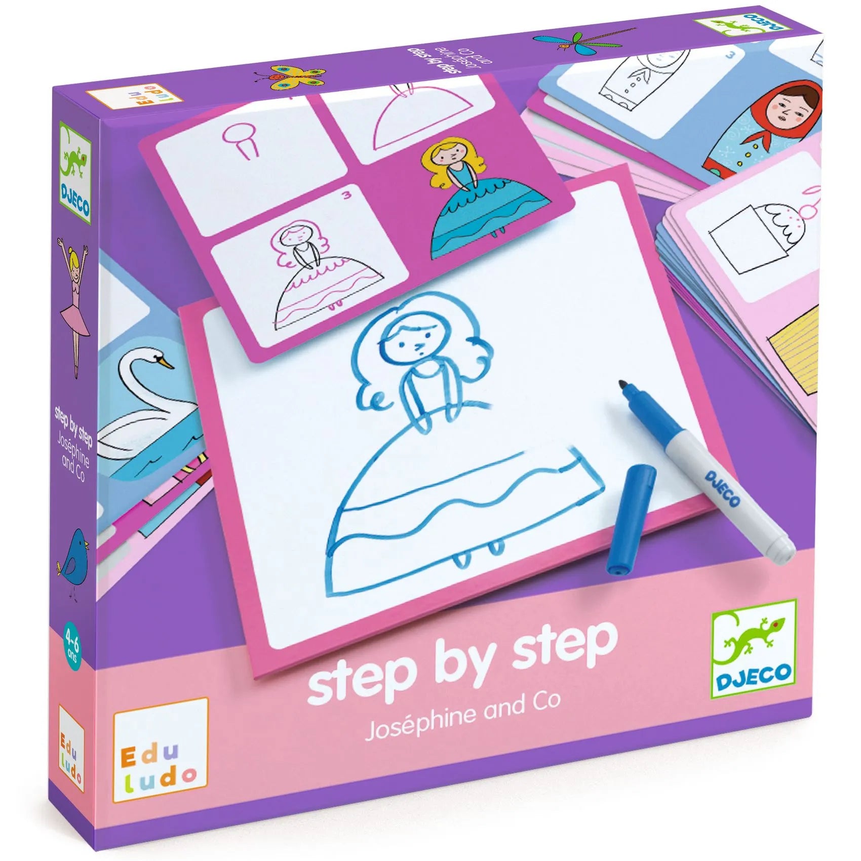 Disegno step by step - Joséphine and Co Djeco
