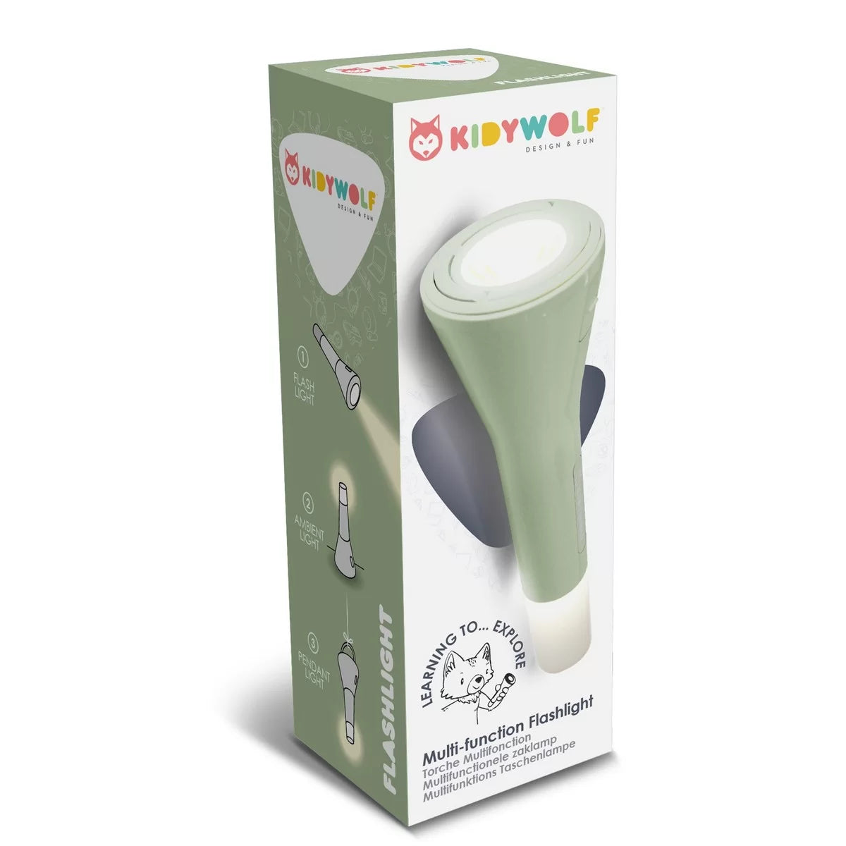 Torcia multifunzione verde