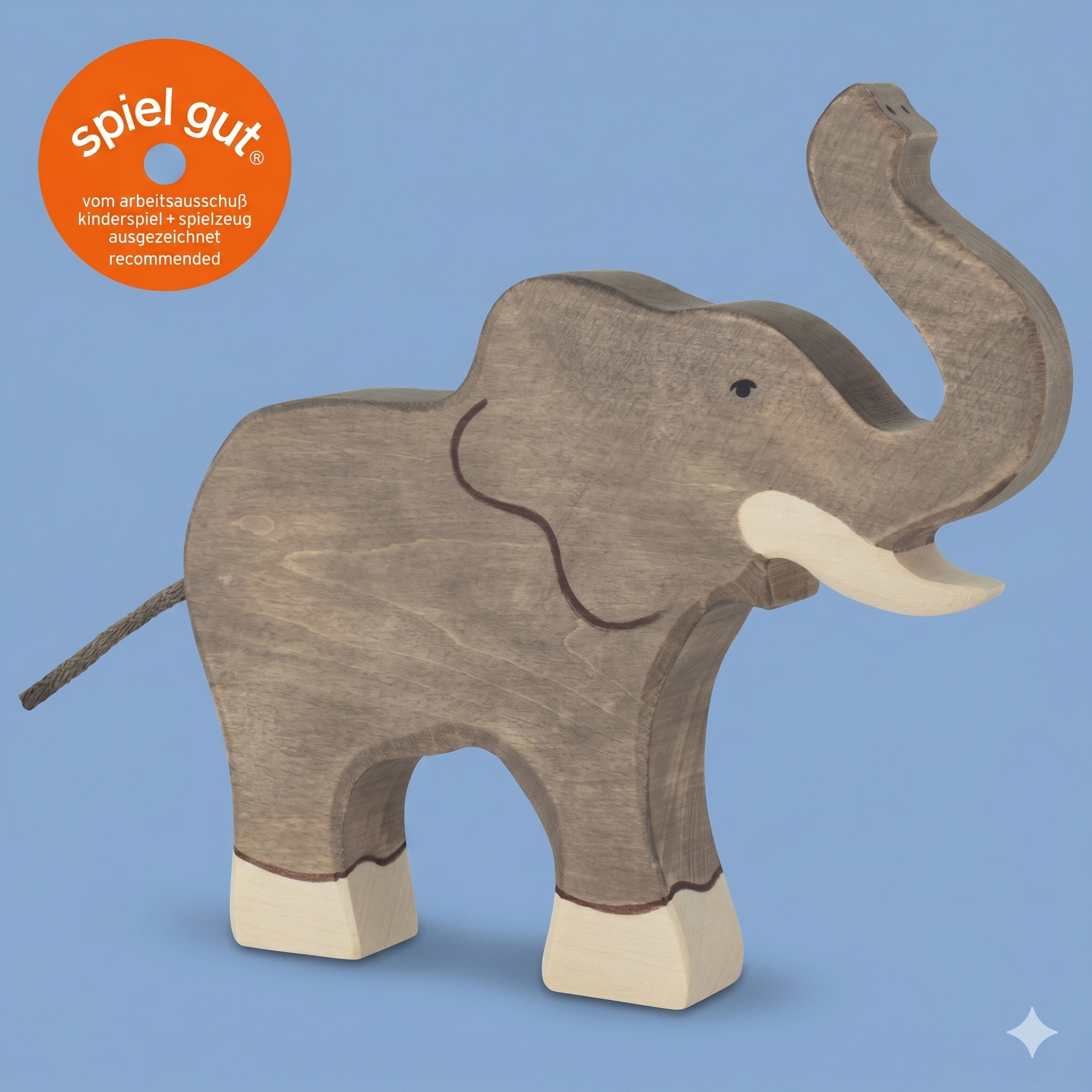 Elefante proboscide in su