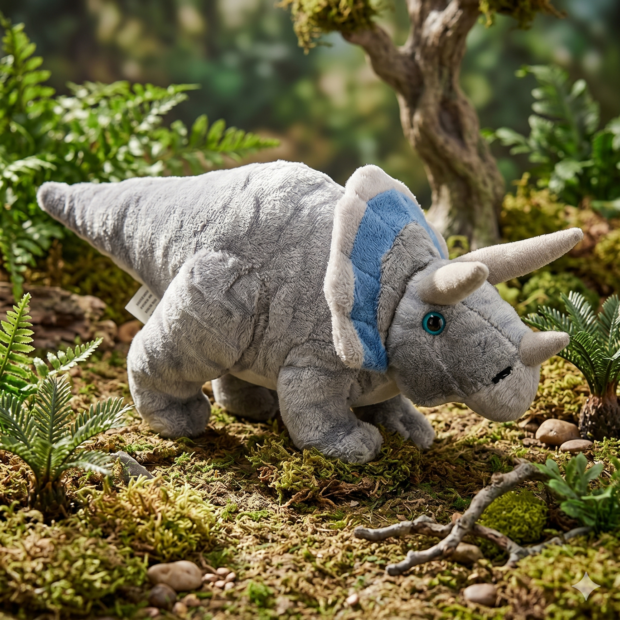 DINOSAURIA: mini triceratops