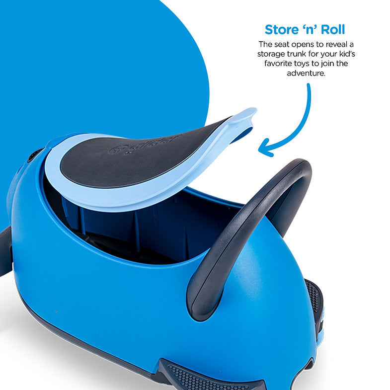 YGlider LUNA multifunzione azzurro Monopattino+cavalcabile