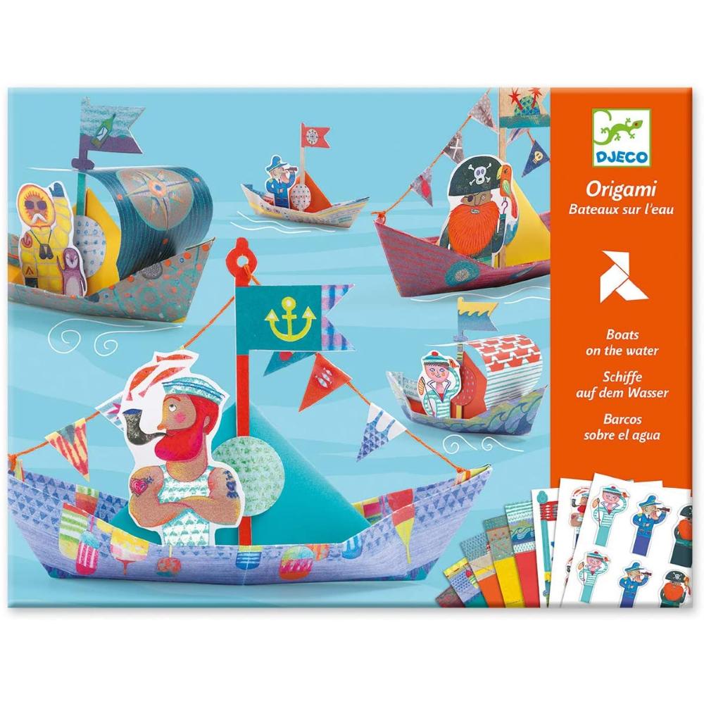 Origami barche sull'acqua Djeco