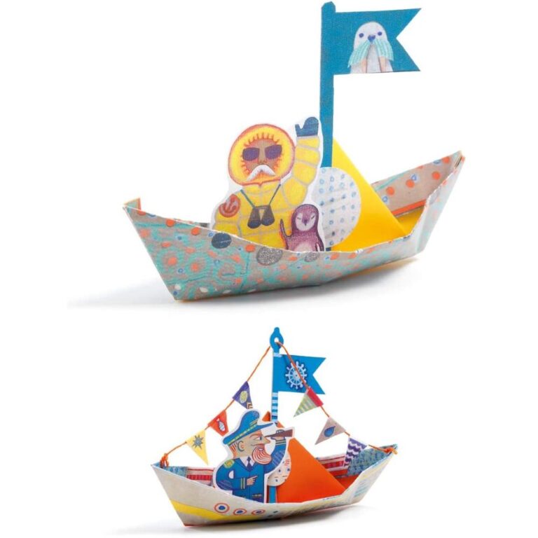 Origami barche sull'acqua Djeco