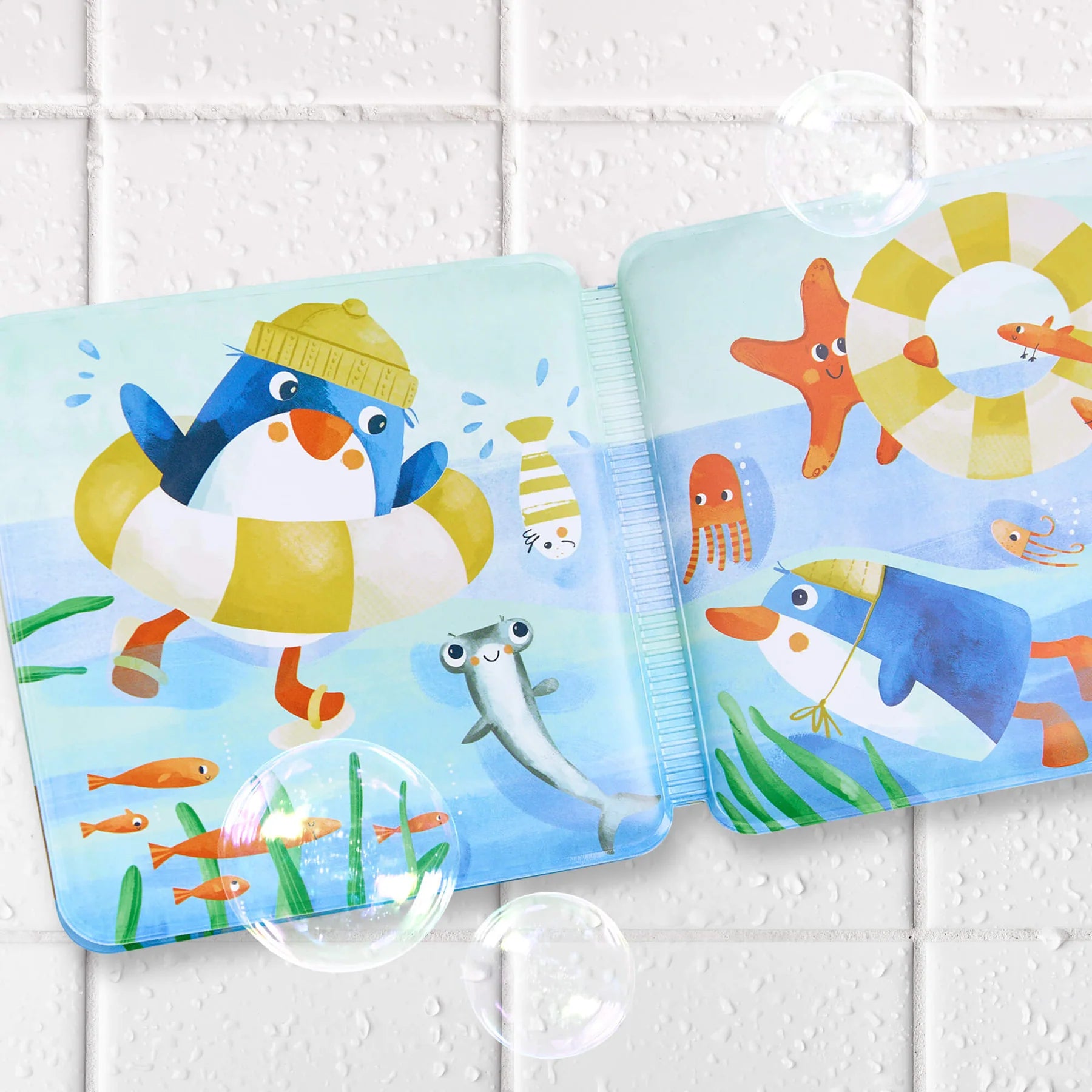 Libro bagno Pinguino