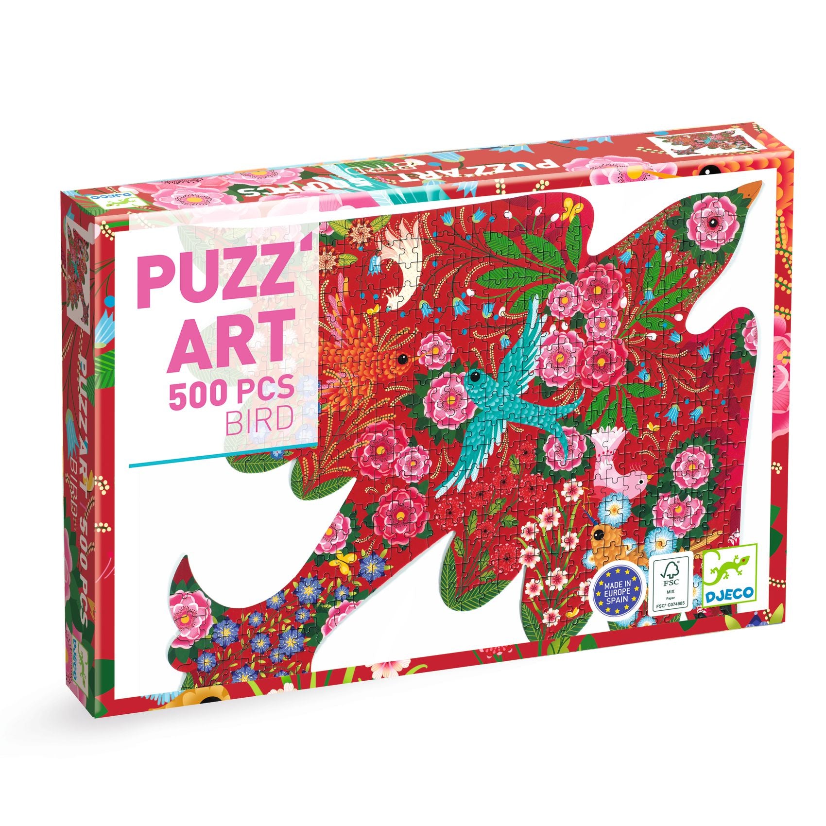 PUZZ' ART - Bird Djeco 500 pezzi