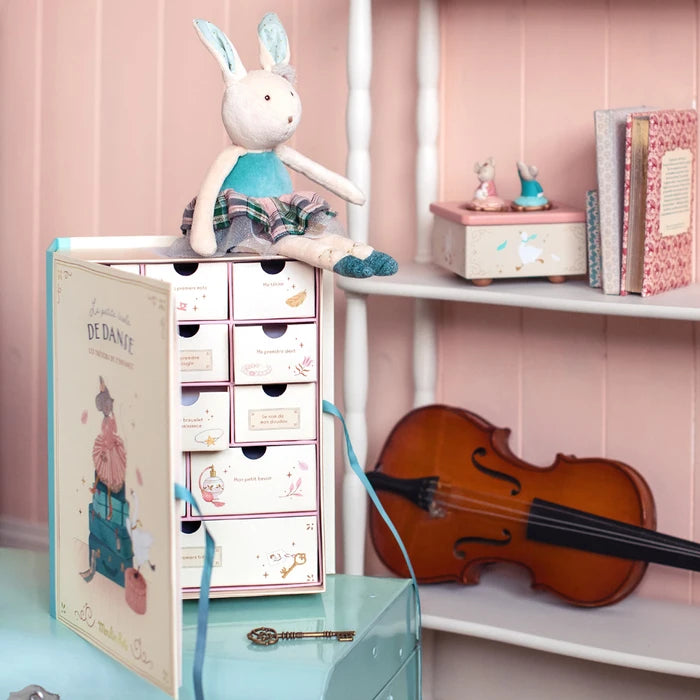 Cofanetto dei ricordi di nascita in italiano La petite école de danse - Moulin Roty