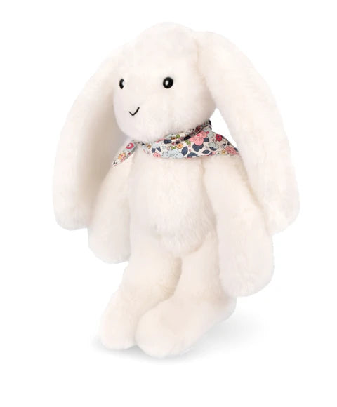 Coniglio morbido bianco 25 cm