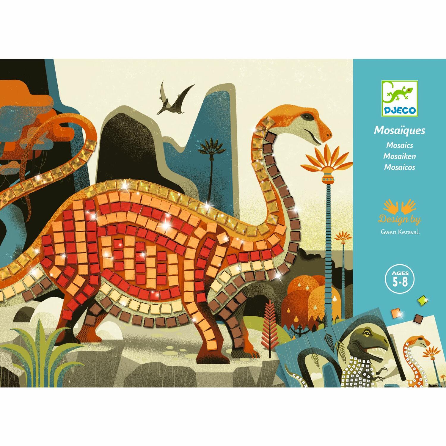 Mosaico Dinosauro Djeco