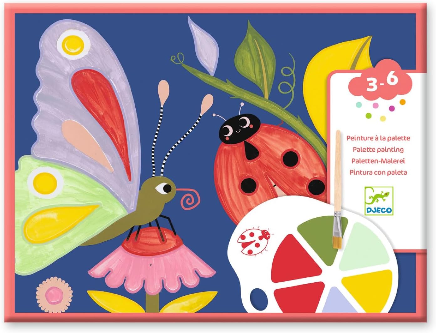 Pittura per piccoli - Creepy crawlies Djeco