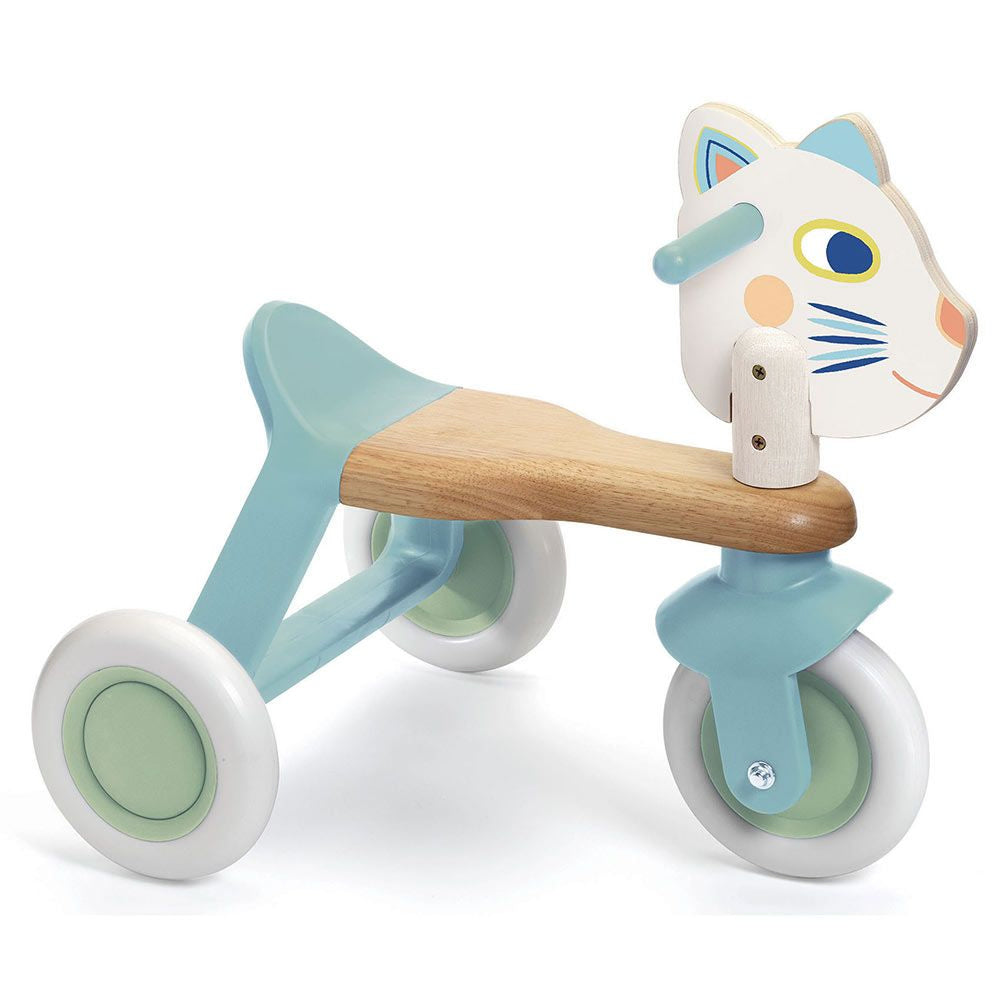 Triciclo gattino Babyscooti Djeco