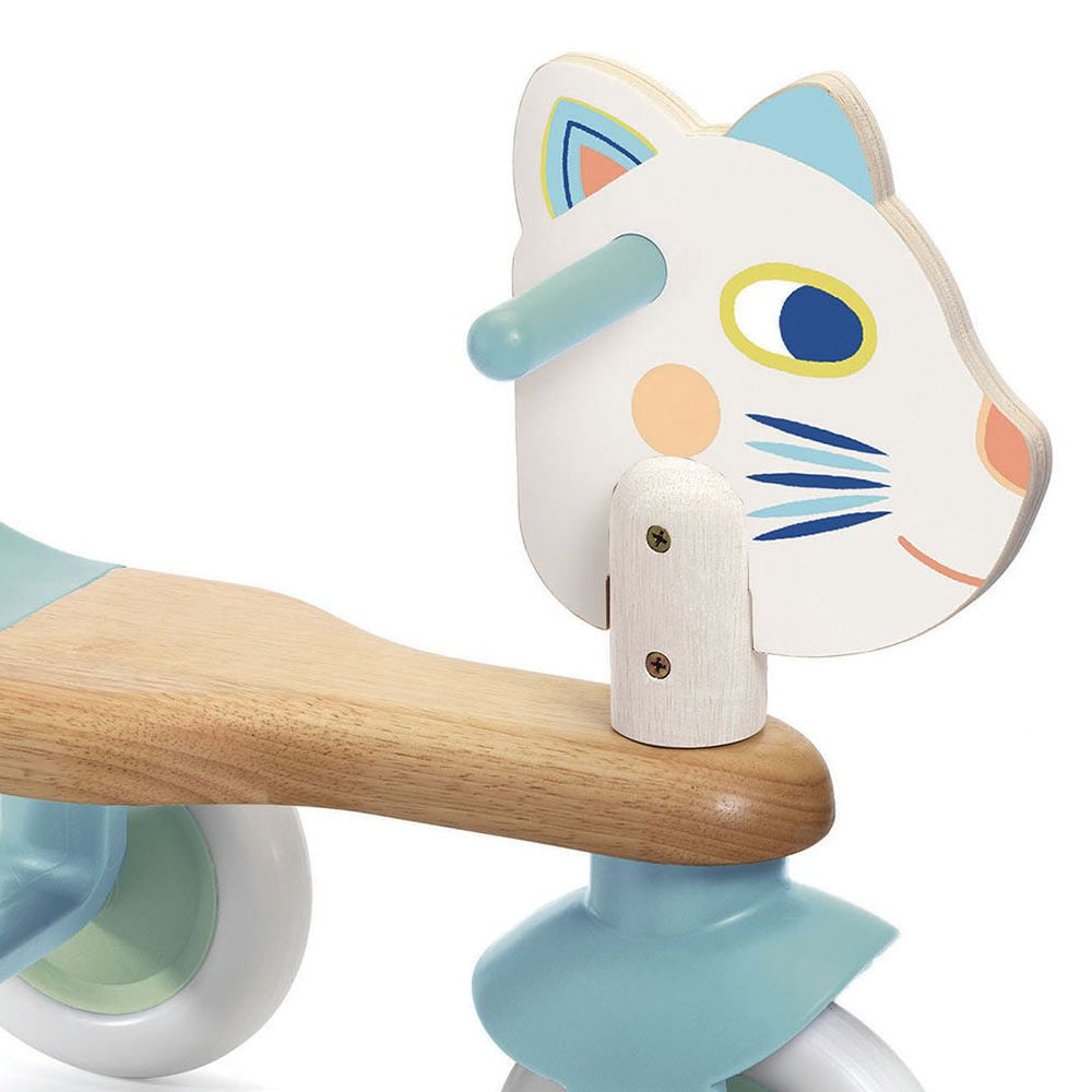 Triciclo gattino Babyscooti Djeco