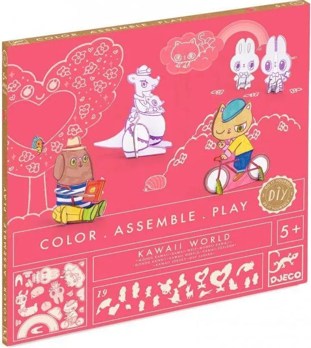 ANIMALS KIT DIY - Kawaii world Djeco