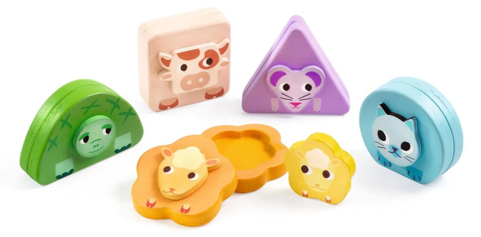 Animaletti a nascondino- gioco magnetico Djeco