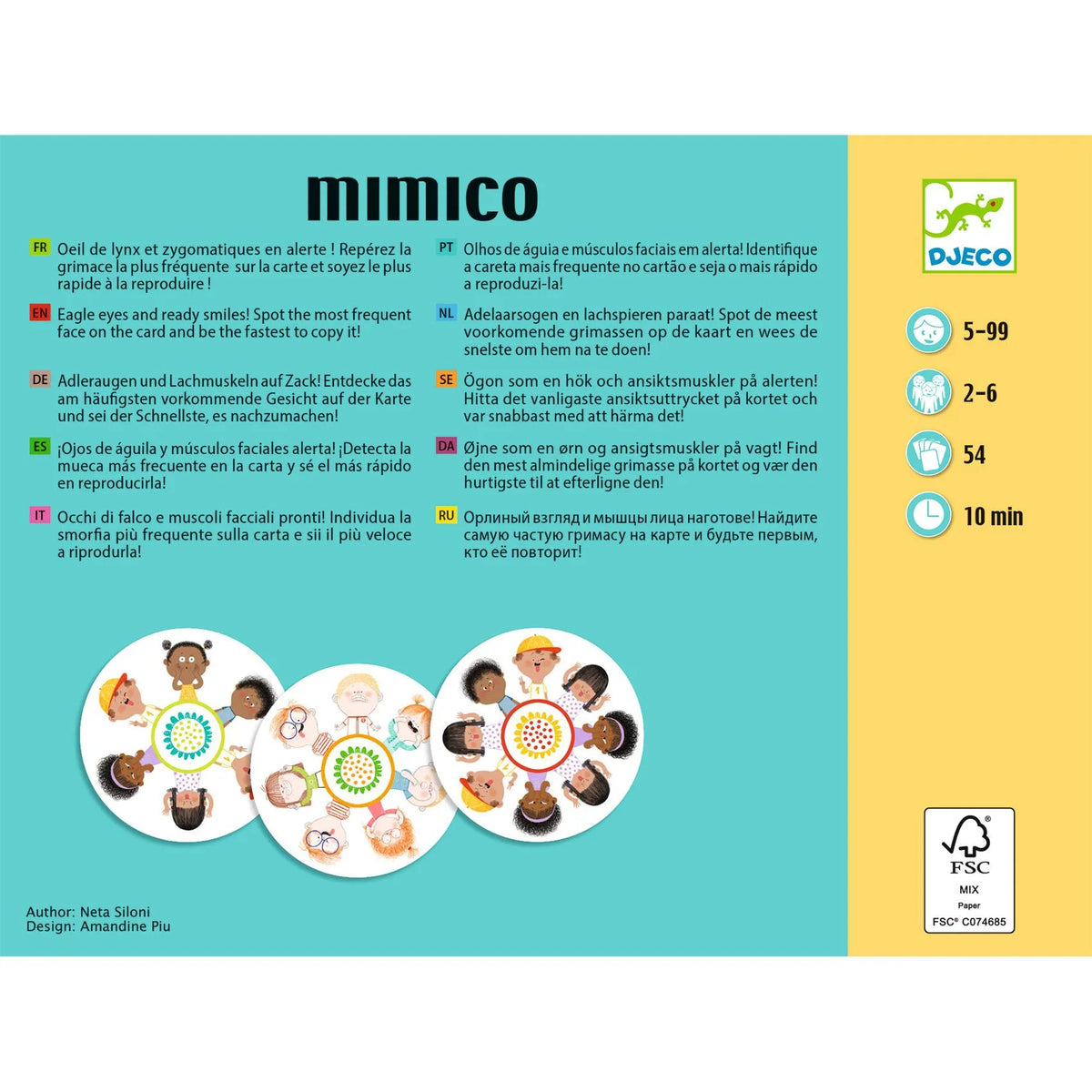 Gioco di carte – Mimico – Djeco