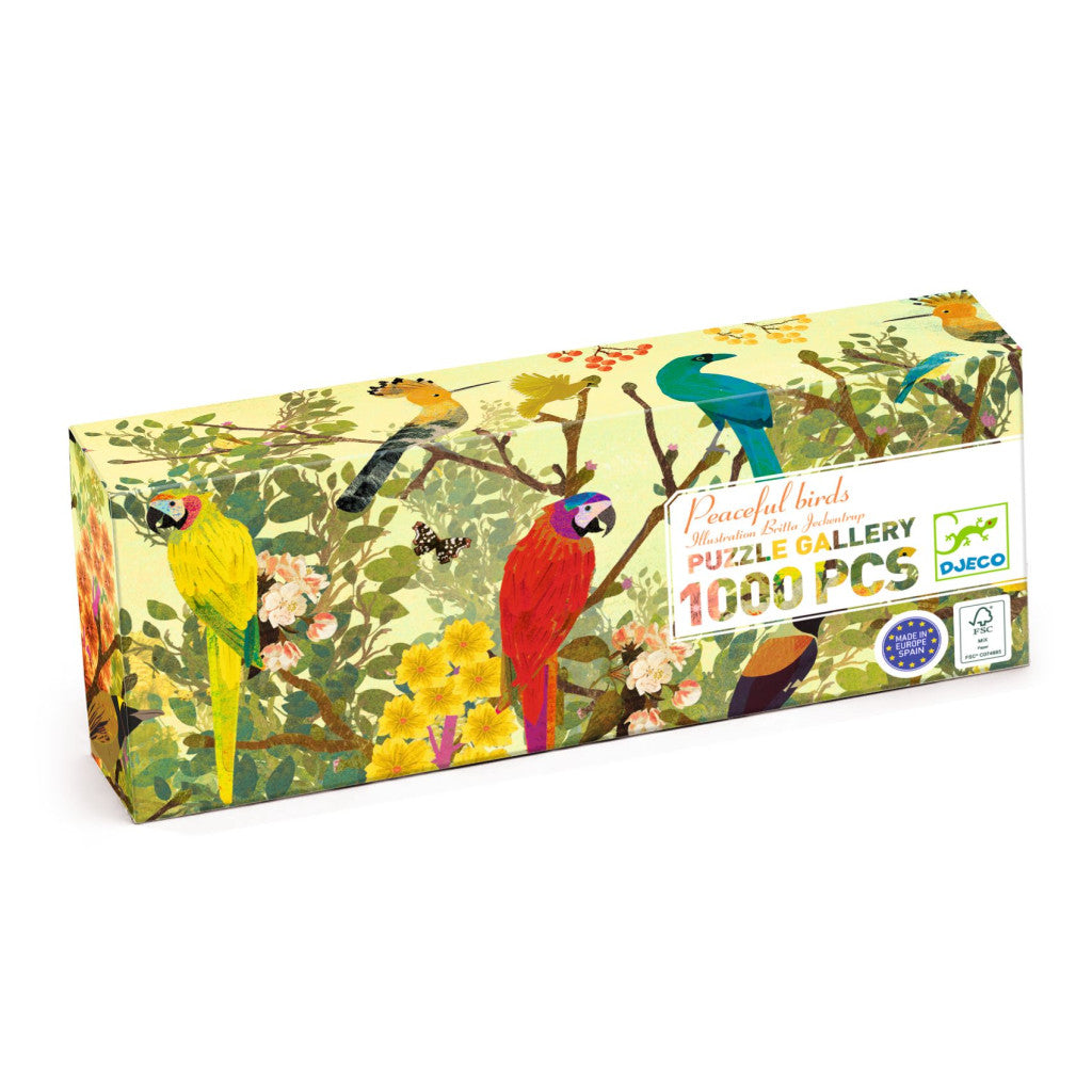 GALLERY PUZZLE - Peaceful birds - 1000 pcs