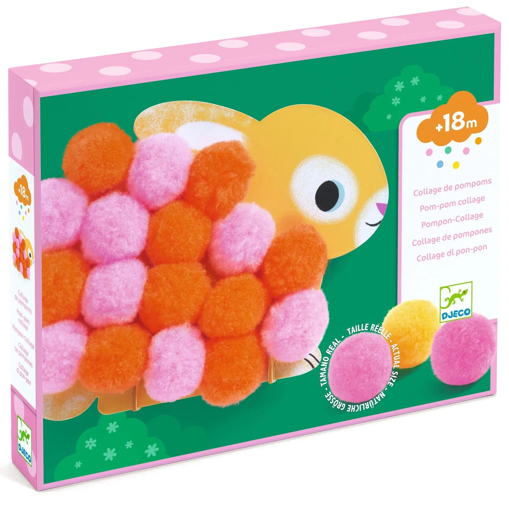 Pom-pom Collage Djeco