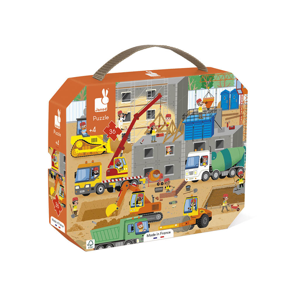 PUZZLE CANTIERE  36 PZ JANOD 4+