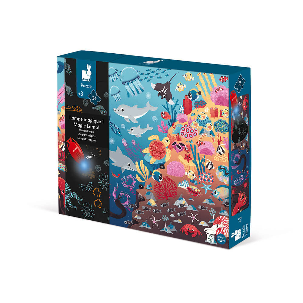 PUZZLE MAGICO L'OCEANO JANOD 3+