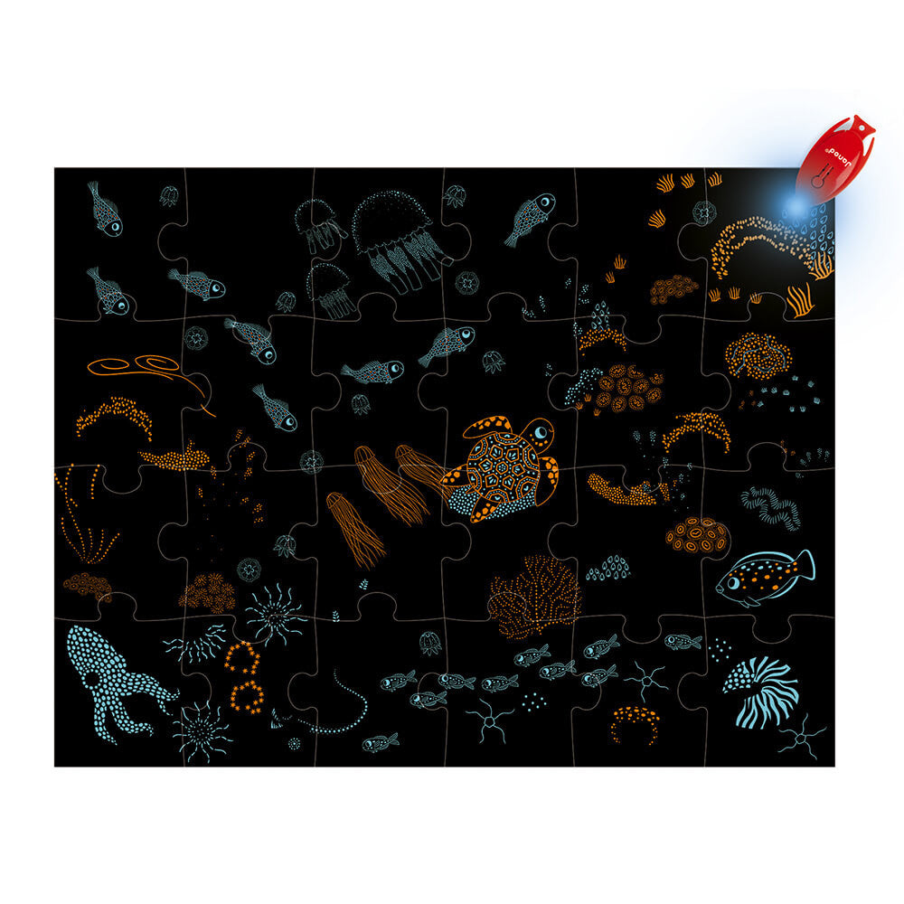 PUZZLE MAGICO L'OCEANO JANOD 3+