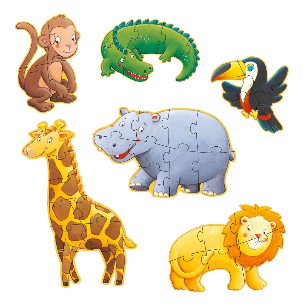 Puzzle progressivo - Marmoset & friends Djeco