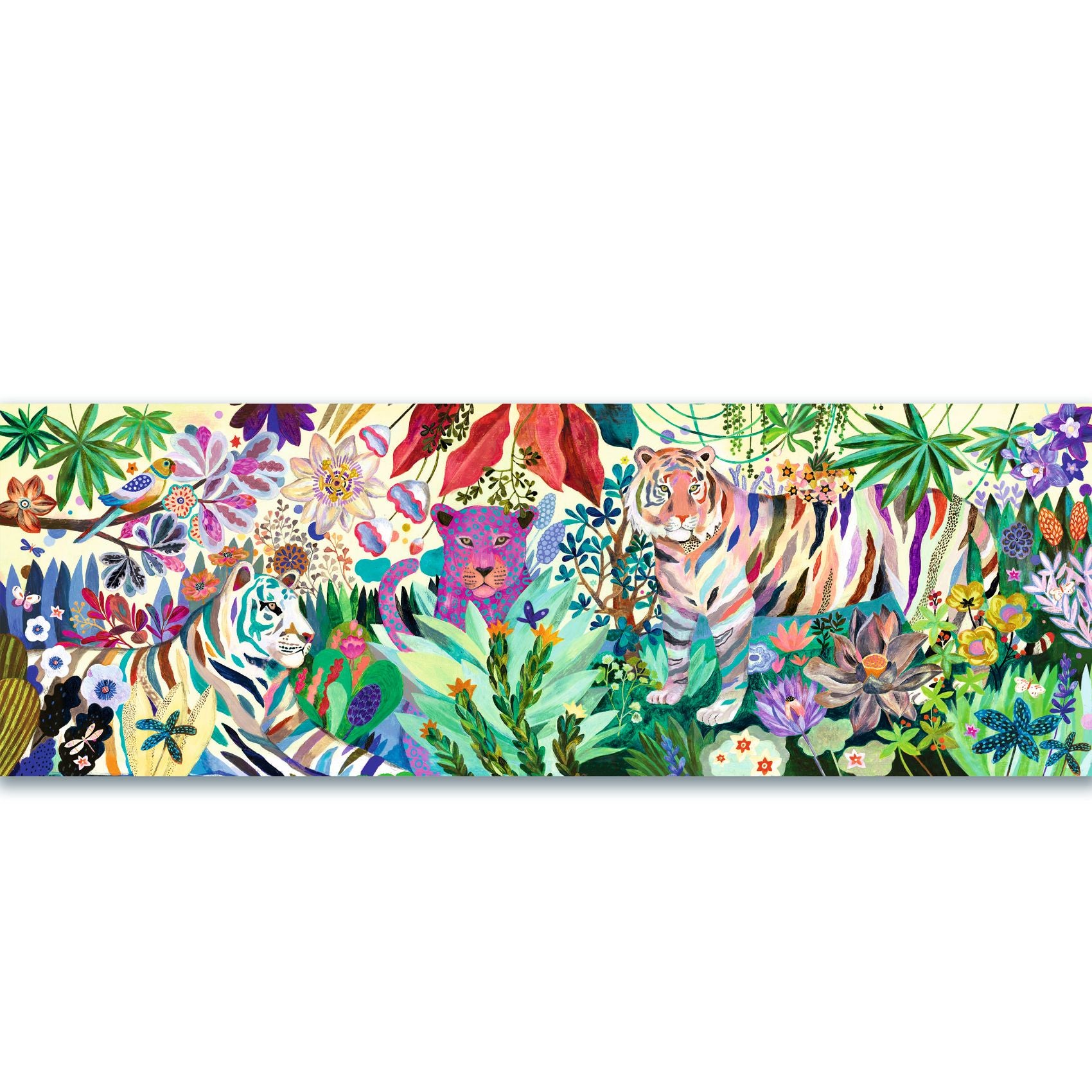 GALLERY PUZZLE Tigre arcobaleno 1000 pcs Djeco