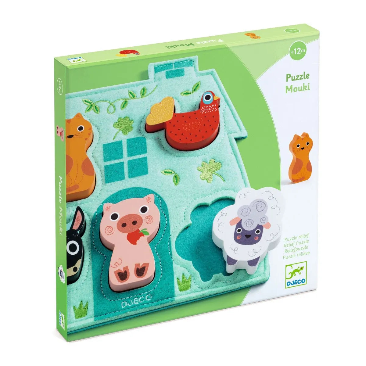 Puzzle a rilievo - Mouky Djeco