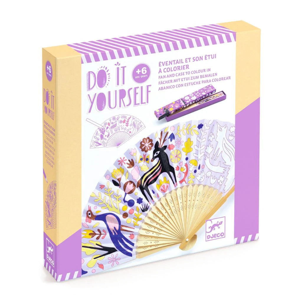 Crea il tuo ventaglio Woodland beauty Djeco